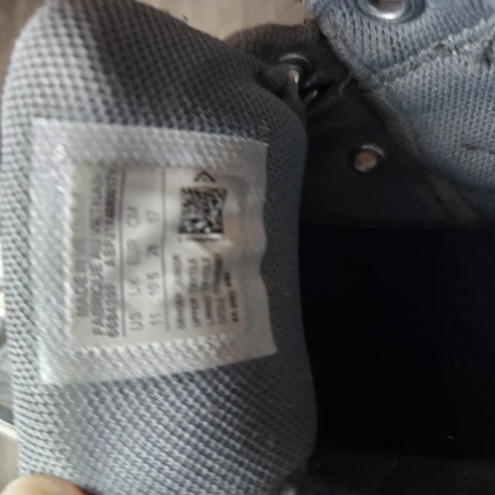 CONVERSE All Star Canvas Lace Up Mid Top Sneakers Gray, Kid's Youth‎ Size 11